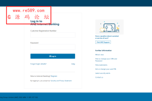 ANZ银行盗刷系统/澳新银行盗号系统/海外银行盗刷源码
